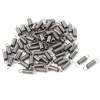 sourcing map 0.4mmx3x12mm 304 Stainless Steel Dual Hook Small Tension