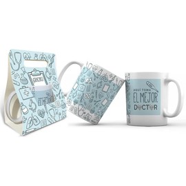 Taza Doctora Doctor Médicos Con Blister Para Regalo
