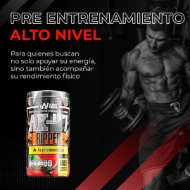 Pre Entreno + Quemador 2 En 1 Suplemento Ak-47 Ripper 40 Ser