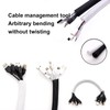 10ft - 1/2 inch Cord Protector Wire Loom Tubing Cable