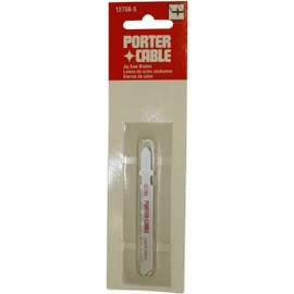 PORTER-CABLE 12756-5 3-Inch 24 TPI Metal Cutting Tang-Shank Jig Saw Blade (5-Pack)