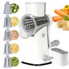 REDPANT 5 in 1 Rotary Cheese Grater, Manual Hand Crank
