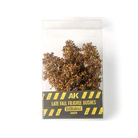 AK Interactive Late Fall Filigree Bushes Diorama Series (AK8239) - Scale 1:48, 1:35, 90mm, 75mm, 54mm