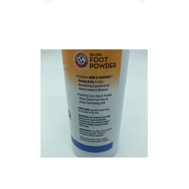 Arm & Hammer 2-Arm & Hammer Foot Powder Talc Free for Odor Control Dryness Absorbs Sweat 5oz.