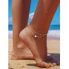 ChicSilver 925 Sterling Silver Ankle Bracelet for Women, Minimalist Thin