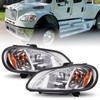 AutoGlow Headlights Assembly Compatible with 2004-2013 Freightliner M2 106 M2