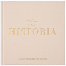 Baby Memory Book - New Baby Photo Album - Scrapbook Diary and Baby Book Baby Gift 132 Pages 10x15 & 13x18cm Cream