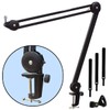 keepdrum MS138 Articulated Arm Tripod + MS088SV Microphone Spider for