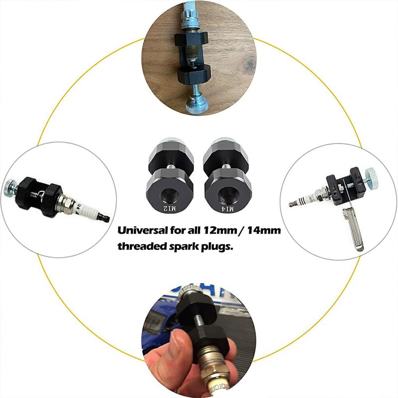 BEALIFE Car Spark Plug Gap Tool Engine Spark Plug Caliper