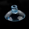 40mm Clear Round Compressed Rubber Suction Cups (250 Pcs) - Q-Bang Type for Secure Fixing Holder