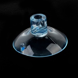 40mm Clear Round Compressed Rubber Suction Cups (250 Pcs) - Q-Bang Type for Secure Fixing Holder