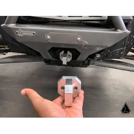 Assault Industries 201005TH0131-Billet Tow Hook (RZR XP 1000/ Turbo), Raw Aluminum