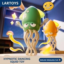 Lartoys Octopus Baby Crawling Toy - Rechargeable Tummy Time Trainer with Volume Control, Encourages Crawling & Walking for 3-36M, Ideal 3rd Birthday Gift