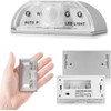 Keyhole Light,AMZSTAR 4LED Keyhole Lamp Infrared PIR Motion Detector Cabinet