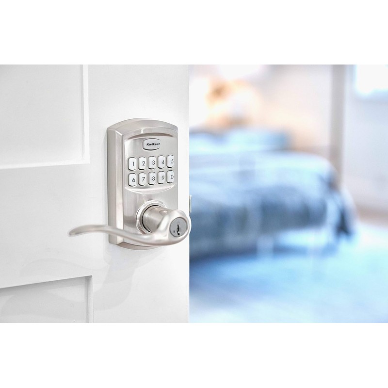 Kwikset SmartCode 917 Keypad Keyless Entry Traditional Residential Electronic Lever