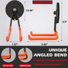 MUTUACTOR Updated Super Strong Magnetic Hooks,40lbs Anti-Scratch Large Garage Hooks