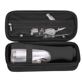Aproca - Funda de almacenamiento rígida para viaje, compatible con Waterpik WF-02 inalámbrica, hilo dental y accesorios, S1435