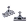 2pcs Bimini Side Deck Hinge Mount Stainless Steel Marine Grade