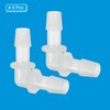 PATIKIL 2/5" Hose Barb 90 Degree Elbow L Fitting, 5