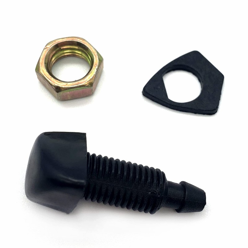 Zoucsj (2 of Pack)10mm Gm Front Windshield Wiper Washer Nozzle