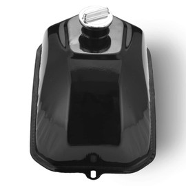 Necaces ATV Fuel tank, Metal Gas Tank with Fuel Gas Cap, Fits taotao atv 110cc, 125cc, 150cc, 200cc, 250cc, Bull 150, Bull 200 and Rhino 250