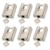Zarker J45S keyed Alike Padlocks, Heavy Duty Stainless Steel Shackle
