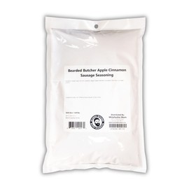 Bearded Butchers Apple Cinnamon Seasoning 27oz – For Up to 25 lbs of Meat – Perfect for Breakfast Sausage, Bratwurst & More – Sweet & Salty Flavor with Real Apples – No Maple Sugar
