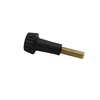 Creative Hobbies Black Lamp Socket Knob with 1/2" Brass Extenders