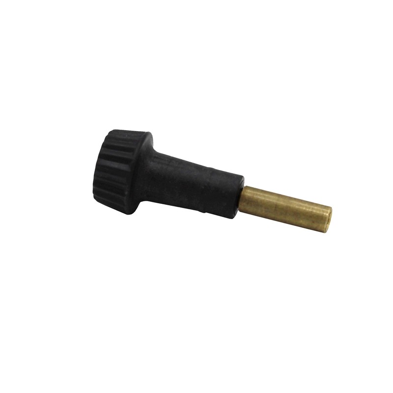 Creative Hobbies Black Lamp Socket Knob with 1/2" Brass Extenders