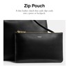 Coach Zip Pouch, B4/Black