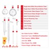 Happybuy 3.3 Boro Lab Distillation Kit, 1000ml Essential Oil Distillation