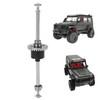 Metal Differential Front Axle Sturdy Durable Climbing Car Metal Differential