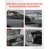 VEVOR Soft Roll-Up Truck Bed Tonneau Cover, Compatible with 2017-2025