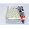4-Pack Heavy Duty Vinyl Zippered Closet Storage Bags (Clear) for