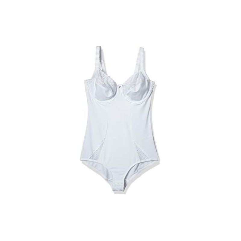 Sassa Women's Body Bodysuit White 100, 16 (Size: 85D)