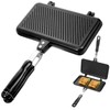 DOITOOL Sandwich Maker Double Sided Frying Pan Aluminum Omelette Trays
