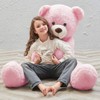 MaoGoLan Giant Pink Teddy Bear 55 inch Life Size Big