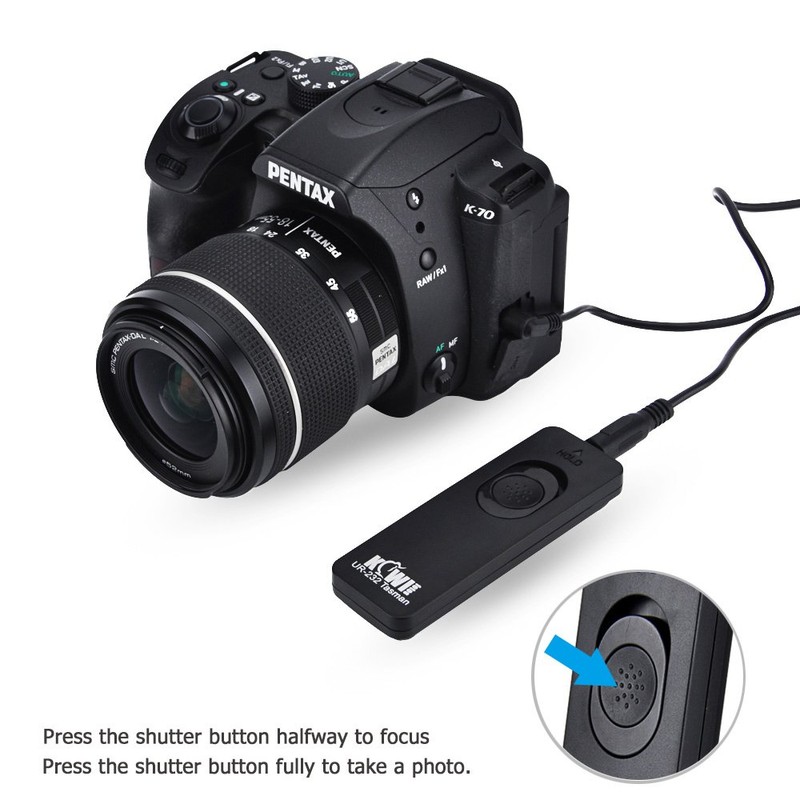 UR-232A DSLR Camera Wired Shutter Release Cable Remote Control for