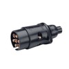 82181BL Narva 7 Pin Large Round Plastic Trailer Plug -