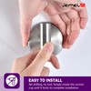 JOMOLA Suction Cup Hooks for Shower Wall Stainless Steel Vacuum