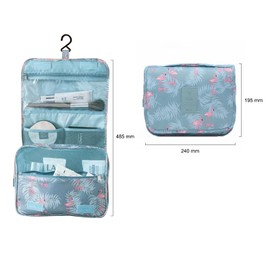 Hanging Travel Toiletry Bag, Waterproof Makeup Bag, Portable Cosmetic Bag, Travel Essentials, Toiletries Travel Organizer for Women Ladies Girls