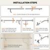 NTPN Dual Shower Head for Couples, High Pressure Double Shower