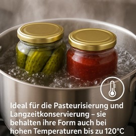 Pullmer 89mm Screw Cap Twist Off Lid (White, Pack of 20)