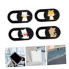Angoily 4pcs Cat Webcam Cover Adorable Privacy Camera for Laptop