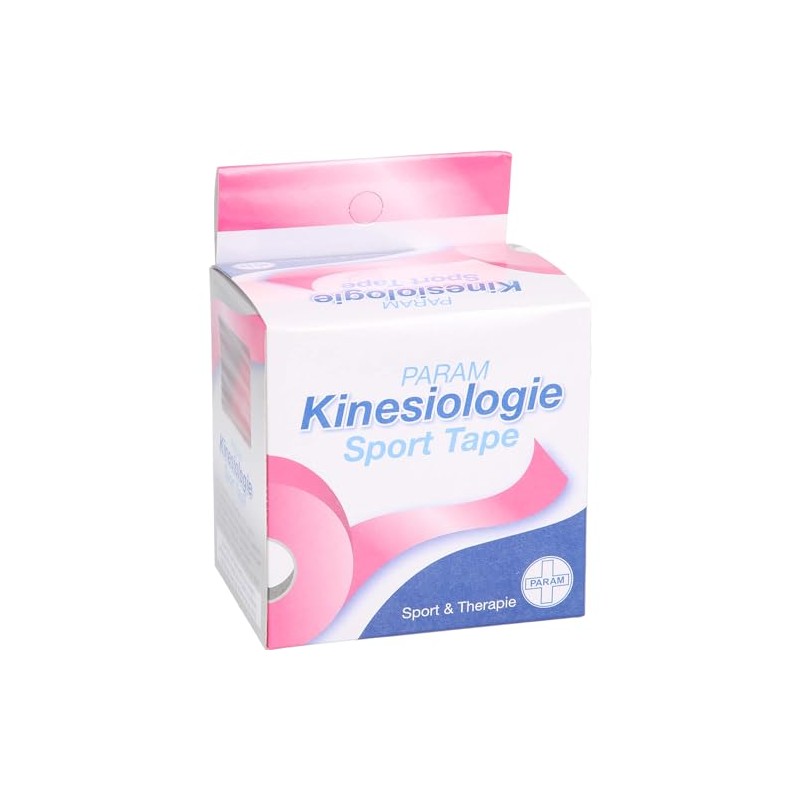 Pink Kinesiology Sports Tape 5 cm x 5 m Pack