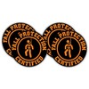 Fall Protection Certified Hard Hat Sticker | Decal Safety Laborer