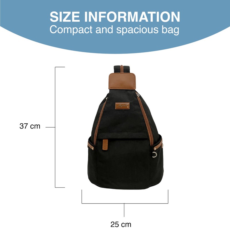 Spirit - Nylon Waterproof Backpack - Lightweight Rucksack with Multiple