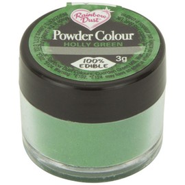 Rainbow Dust Holly Green Food Powder Colour