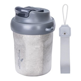 Boundless Voyage Ti3236D Titanium Tumbler, Vacuum Insulated Cup, 13.5 fl oz (400 ml), Stylish, Tumbler with Lid, Airtight, Car Tumbler, Home Office, Coffee Tumbler, Portable, Fishing, Excursions,