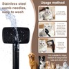 Self Cleaning Deshedding Cat Brush for Dogs & Cats,Adjustable Cat